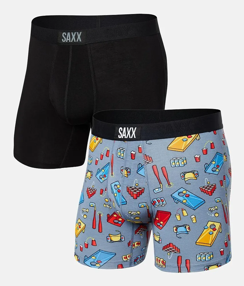2 Pack Vibe Stretch Boxer Briefs