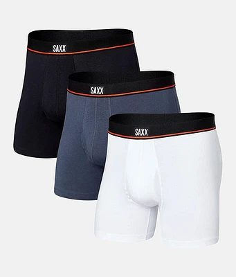 SAXX Non-Stop 3 Pack Stretch Boxer Briefs