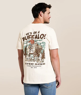 Sendero Provisions Co. Buffalo T-Shirt