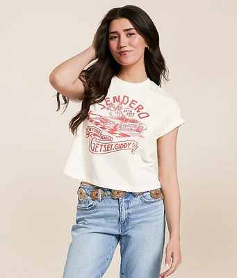 Sendero Provisions Co. Giddy Up Cropped T-Shirt