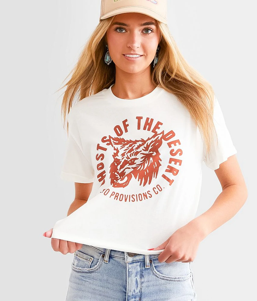 Ghosts Of The Desert Cropped T-Shirt