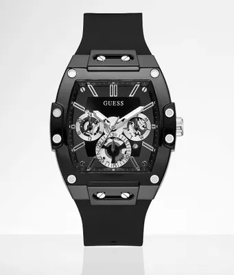 Guess Black Silicone Watch
