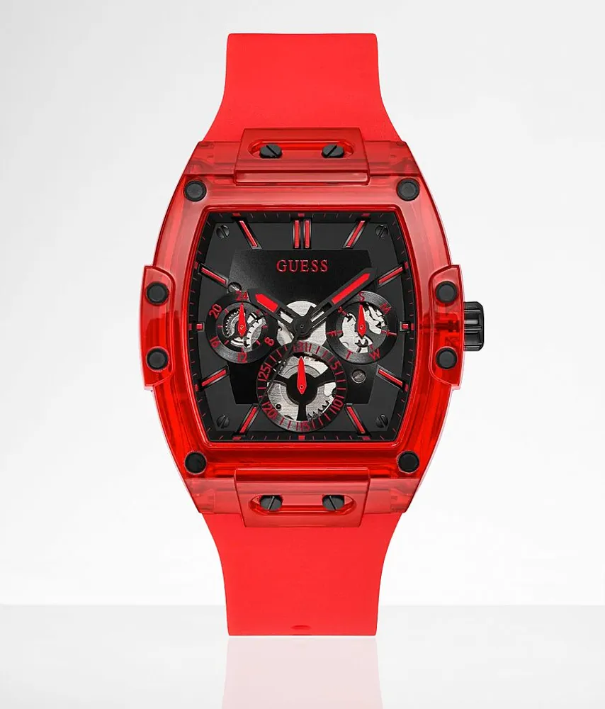 Red Skeleton Watch