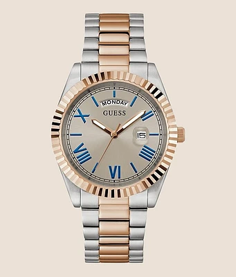 Guess Connoisseur Two Tone Watch