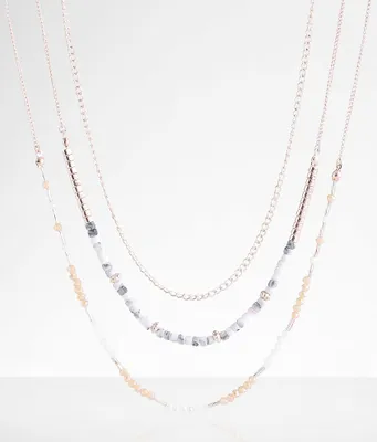boutique by BKE 3 Pack Beaded Necklace Set