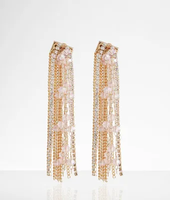 boutique by BKE Glitz Fringe Earring