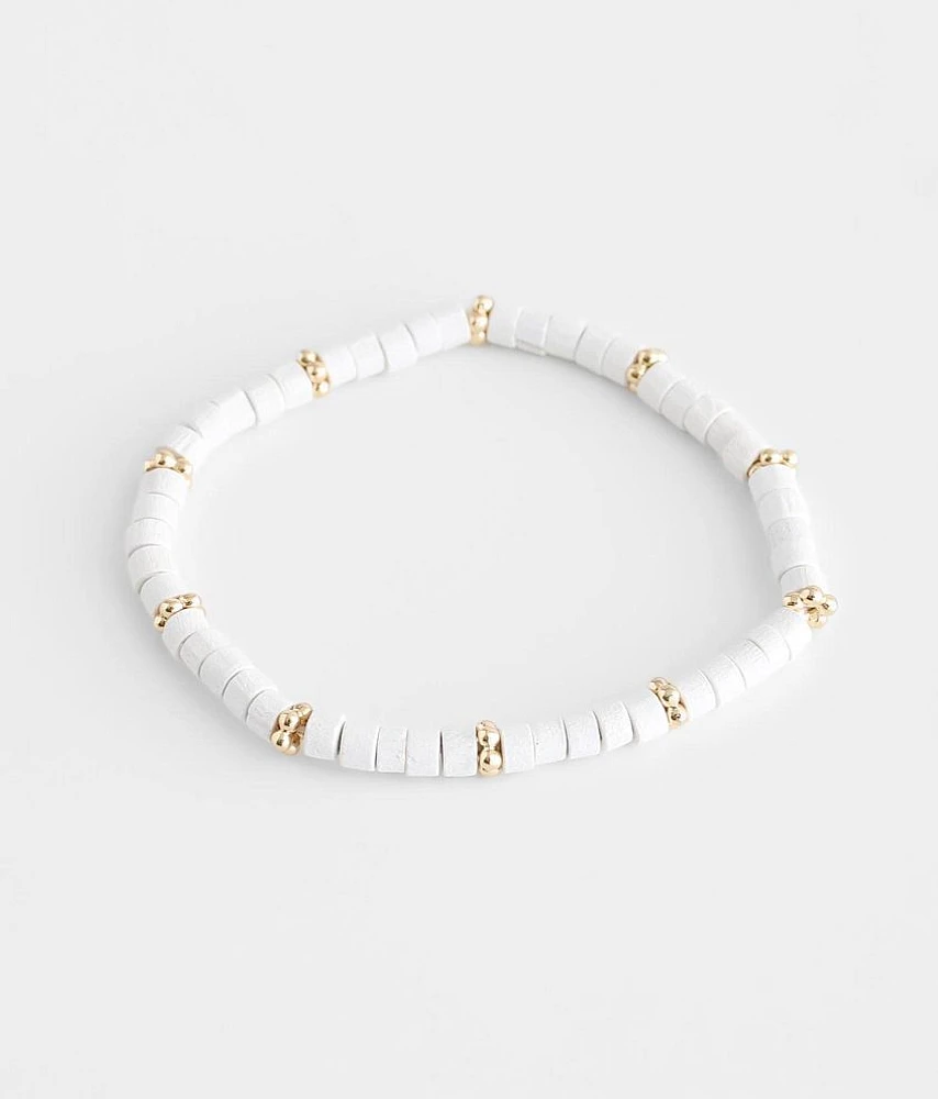 Bead & Disc Bracelet