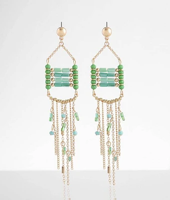 BKE Chain Fringe Earring