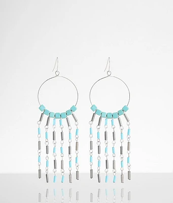 BKE Turquoise Bead Drop Earring