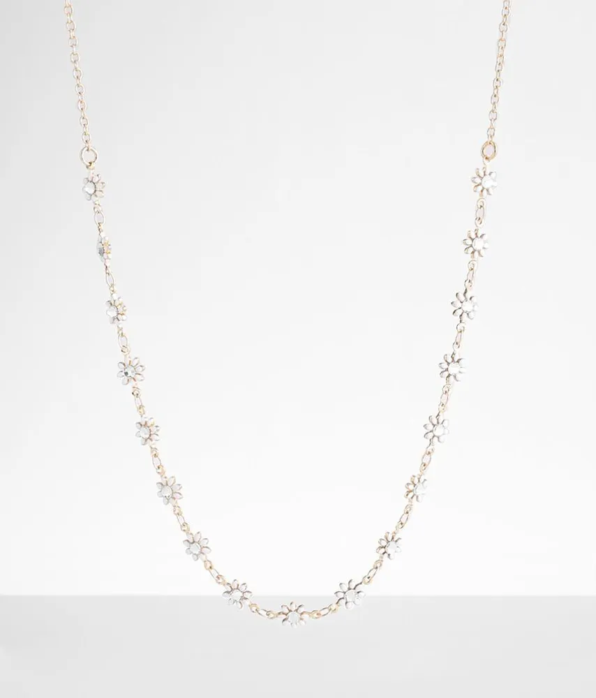 boutique by BKE Dainty Flower Necklace