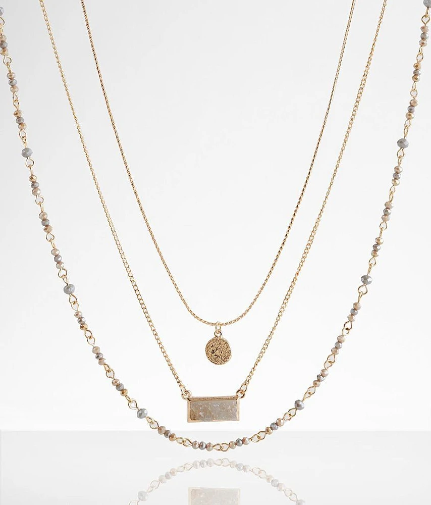 3 Pack Beaded Necklace Set