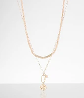 BKE 2 Pack Beaded Necklace Set