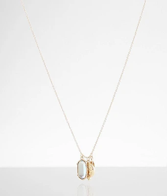 boutique by BKE Double Pendant Necklace