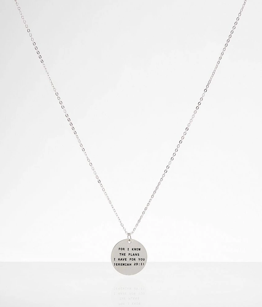 Jeremiah 29:11 Necklace