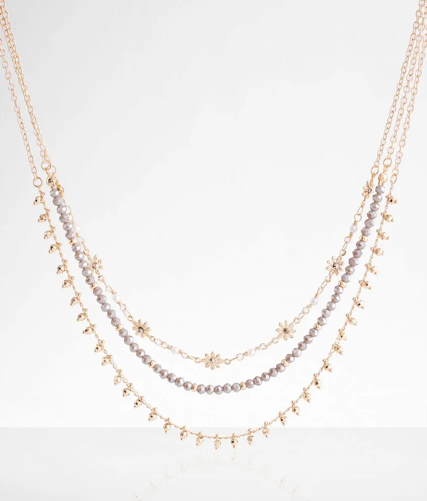 boutique by BKE 3 Pack Beaded Necklace Set
