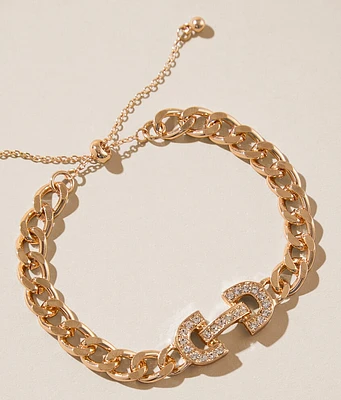 boutique by BKE Glitz Chain Bracelet