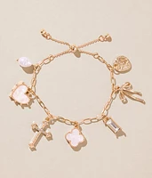 boutique by BKE Glitz Charm Bracelet