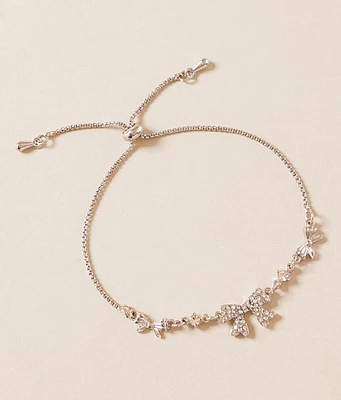 boutique by BKE Glitz Bow Bracelet