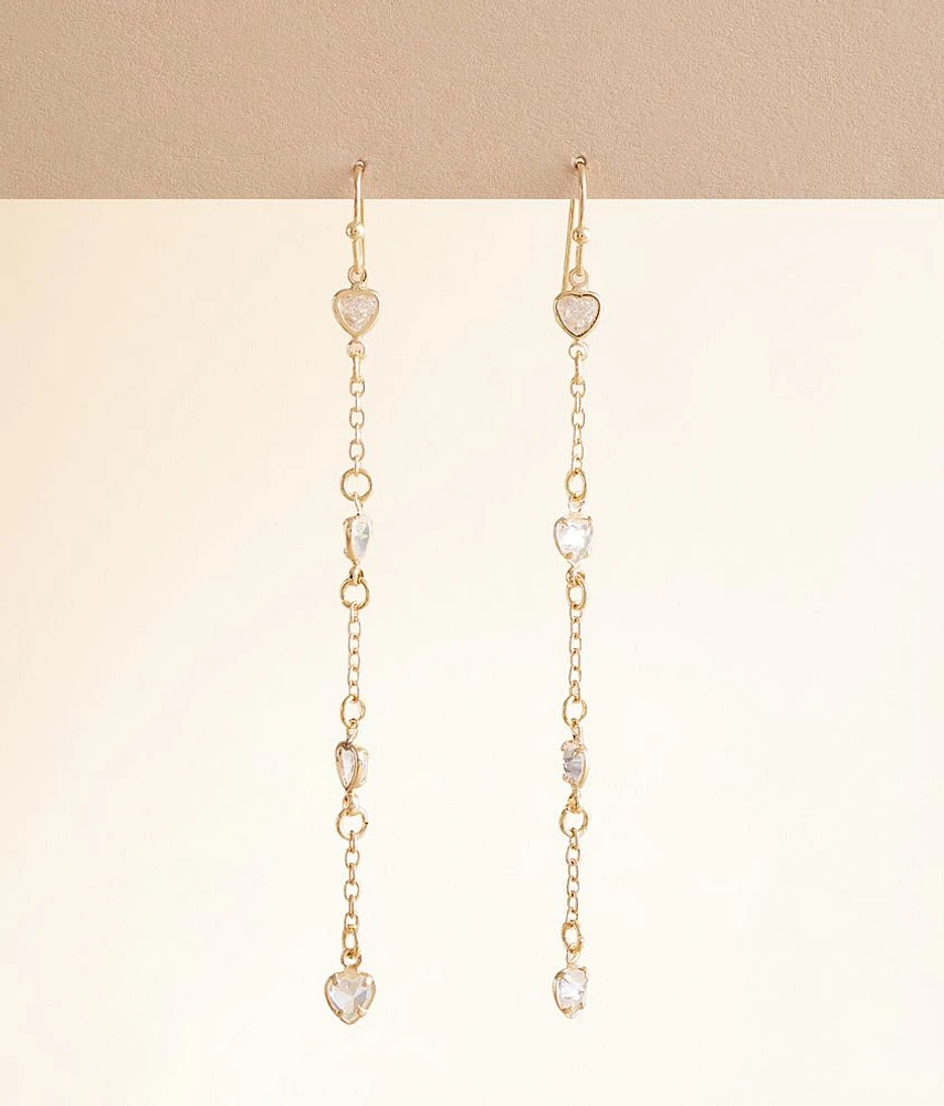 boutique by BKE Heart Drop Earring