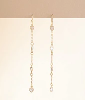 boutique by BKE Heart Drop Earring