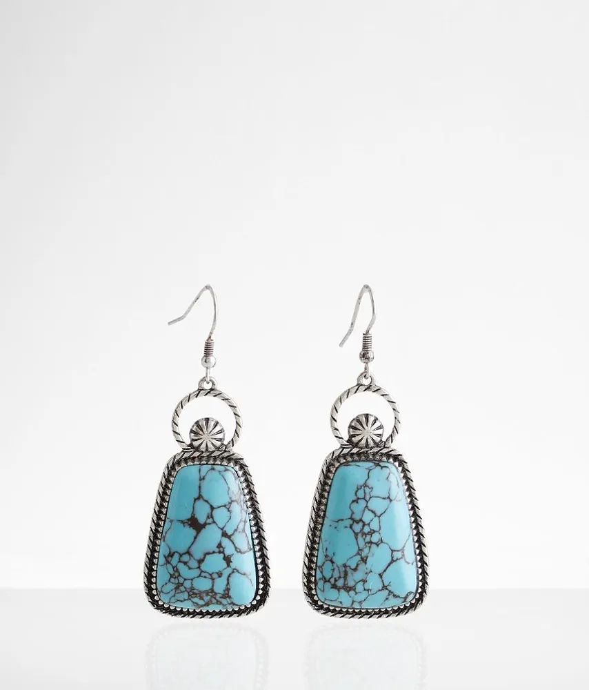 Western Turquoise Earring