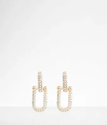 boutique by BKE Glitz Chain Link Earring