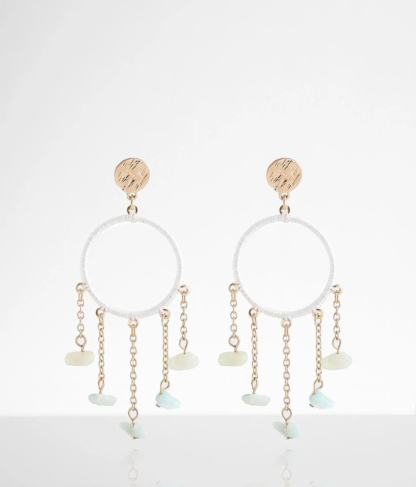 boutique by BKE Stone Fringe Earring