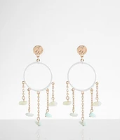 boutique by BKE Stone Fringe Earring