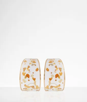 boutique by BKE Foiled Hoop Earring