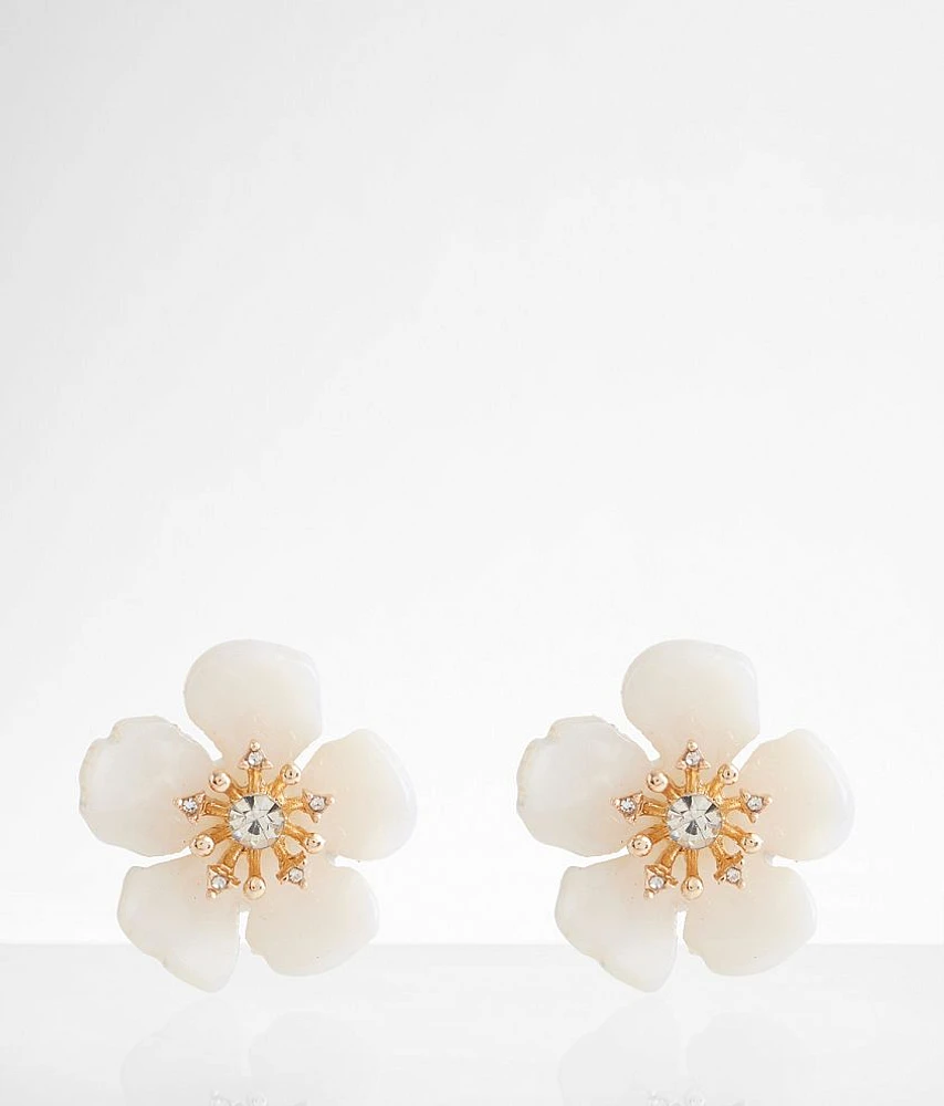 boutique by BKE Glitz Flower Earring