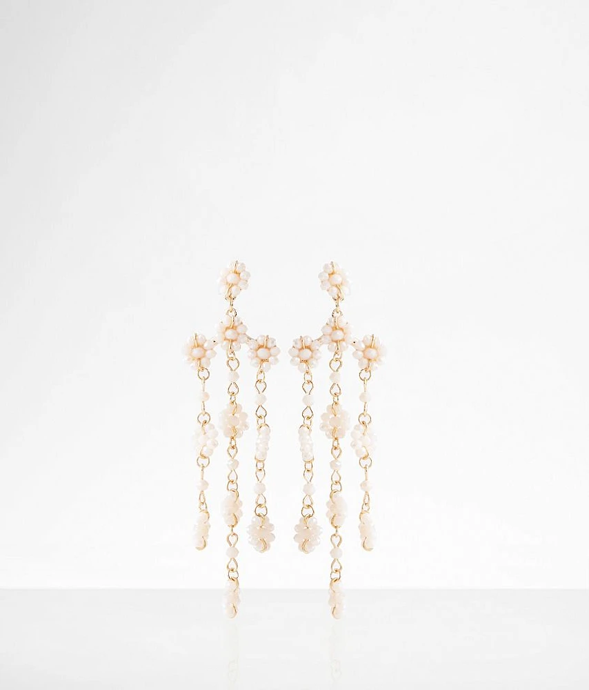boutique by BKE Flower Bead Earring