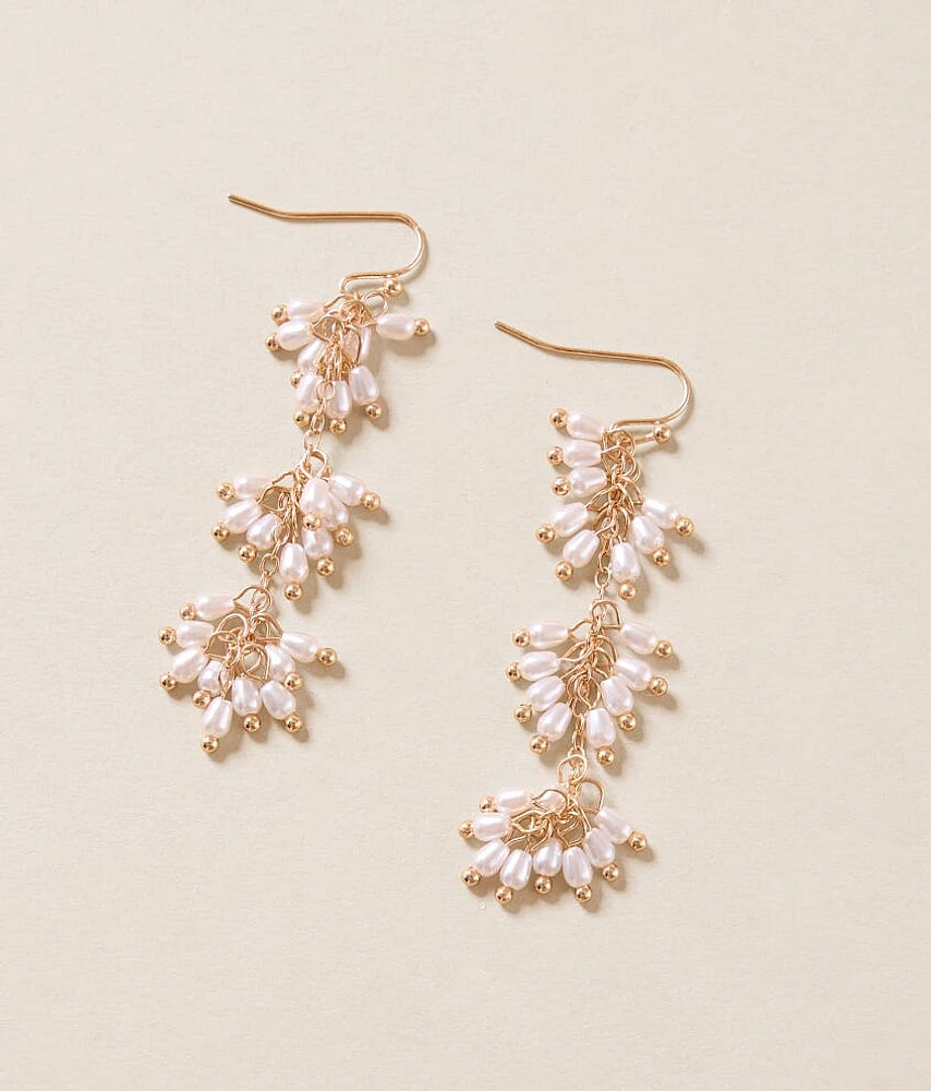 BKE Beaded Cluster Earring
