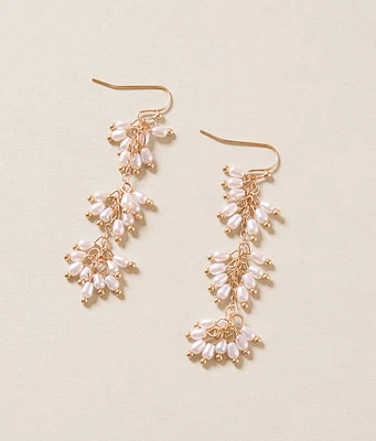 BKE Beaded Cluster Earring