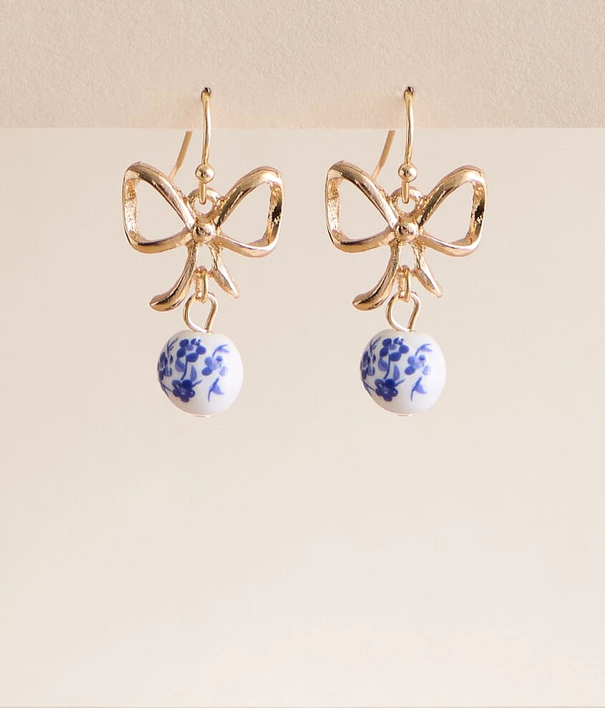 boutique by BKE Bow Earring