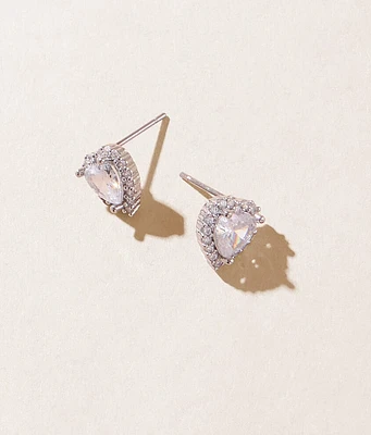 boutique by BKE Glitz Heart Earring