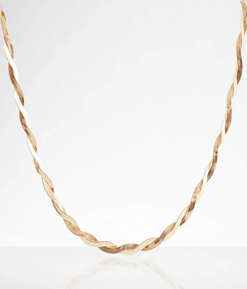 Twisted Snake Chain Necklace