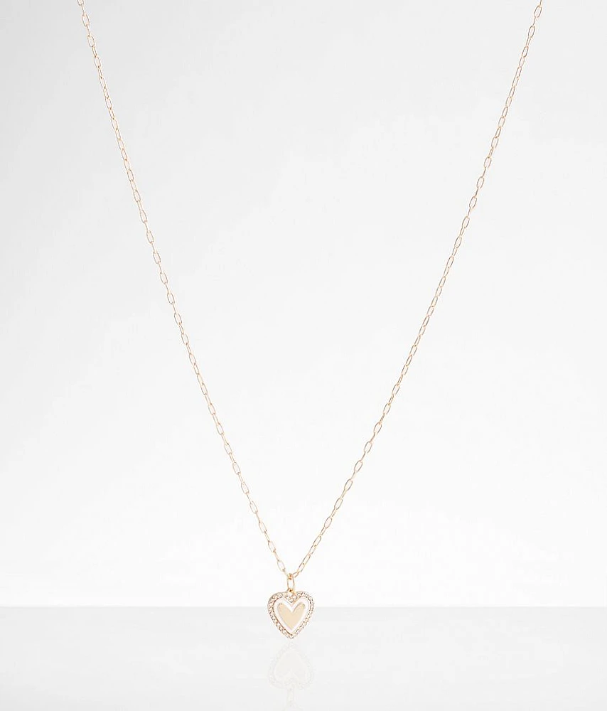 Glitz Heart Necklace