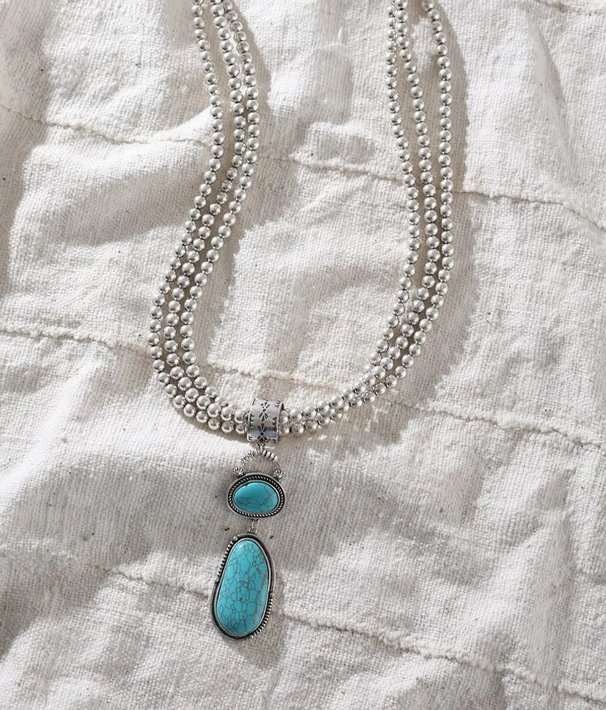 Turquoise Statement Necklace