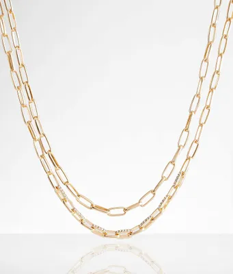 boutique by BKE 2 Pack Statement Necklace Set