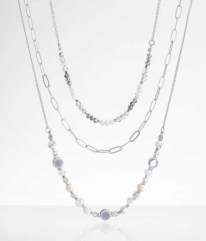 3 Pack Beaded Necklace Set