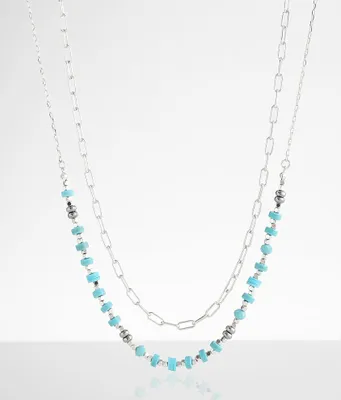boutique by BKE 2 Pack Beaded Necklace Set