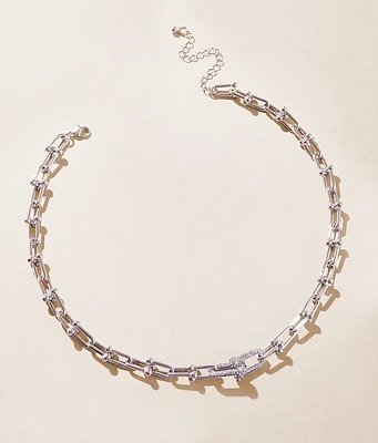 boutique by BKE Glitz Link Necklace