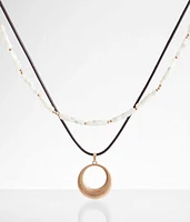 boutique by BKE 2 Pack Beaded Necklace Set