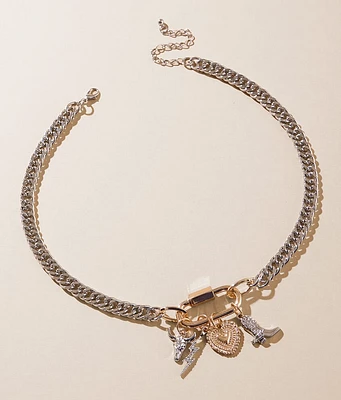 Sterling & Stitch Western Charm Necklace