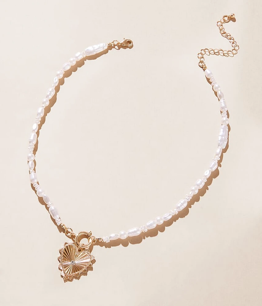 Faux Pearl Necklace