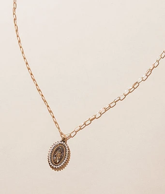 boutique by BKE Rhinestone Pendant Necklace