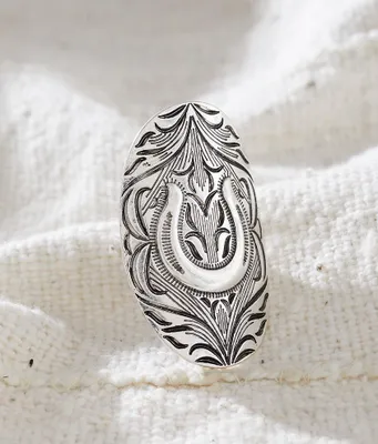 Sterling & Stitch Western Statement Ring