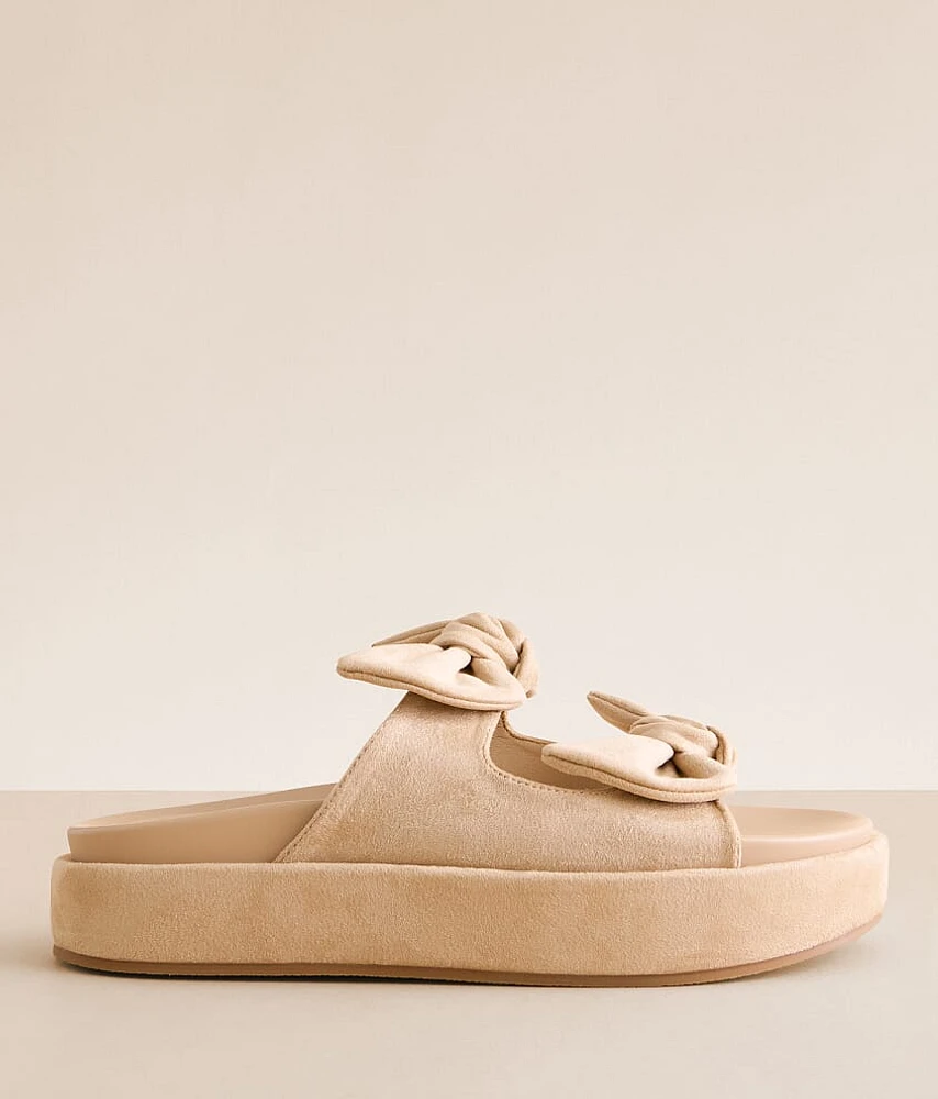 Shu Shop Kiki Bow Flatform Sandal