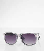 BKE Faux Woodgrain Sunglasses