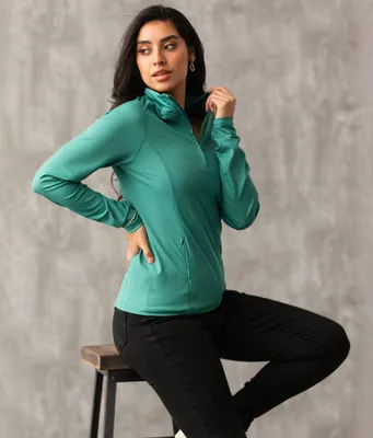 Buckle Black Quarter Zip Pullover
